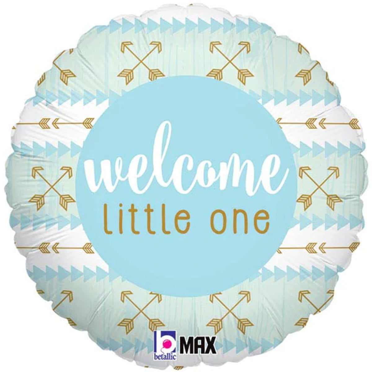 Tribal &quot;Welcome Little One&quot; Balloon - Stesha Party