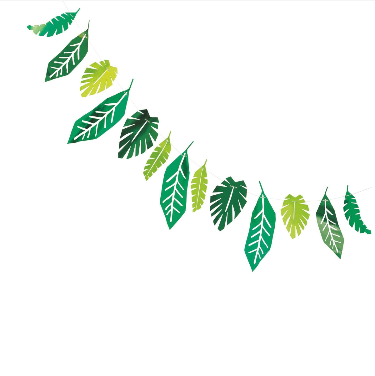 Tropical Leaf Banner - Stesha Party