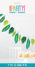 Tropical Leaf Banner - Stesha Party