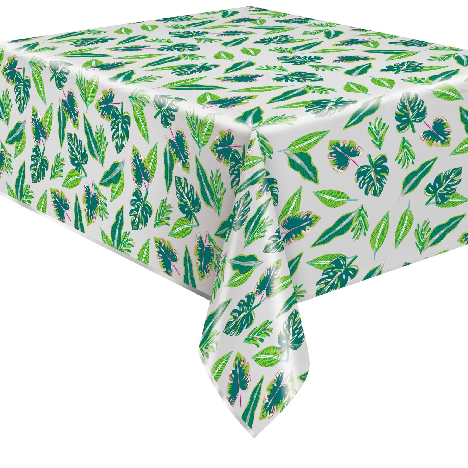 Tropical Leaf Party Tablecloth - Stesha Party