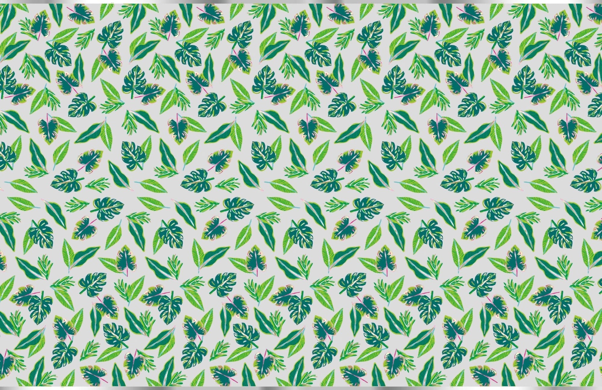 Tropical Leaf Party Tablecloth - Stesha Party