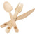 Tropical Wooden Cutlery - Stesha Party