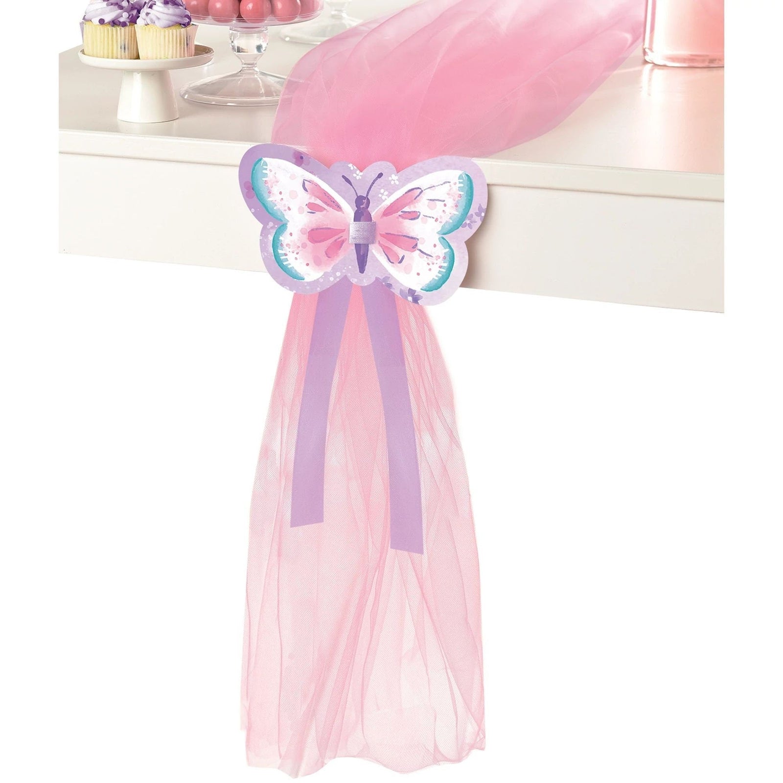 Tulle Butterfly Party Table Runner - Stesha Party