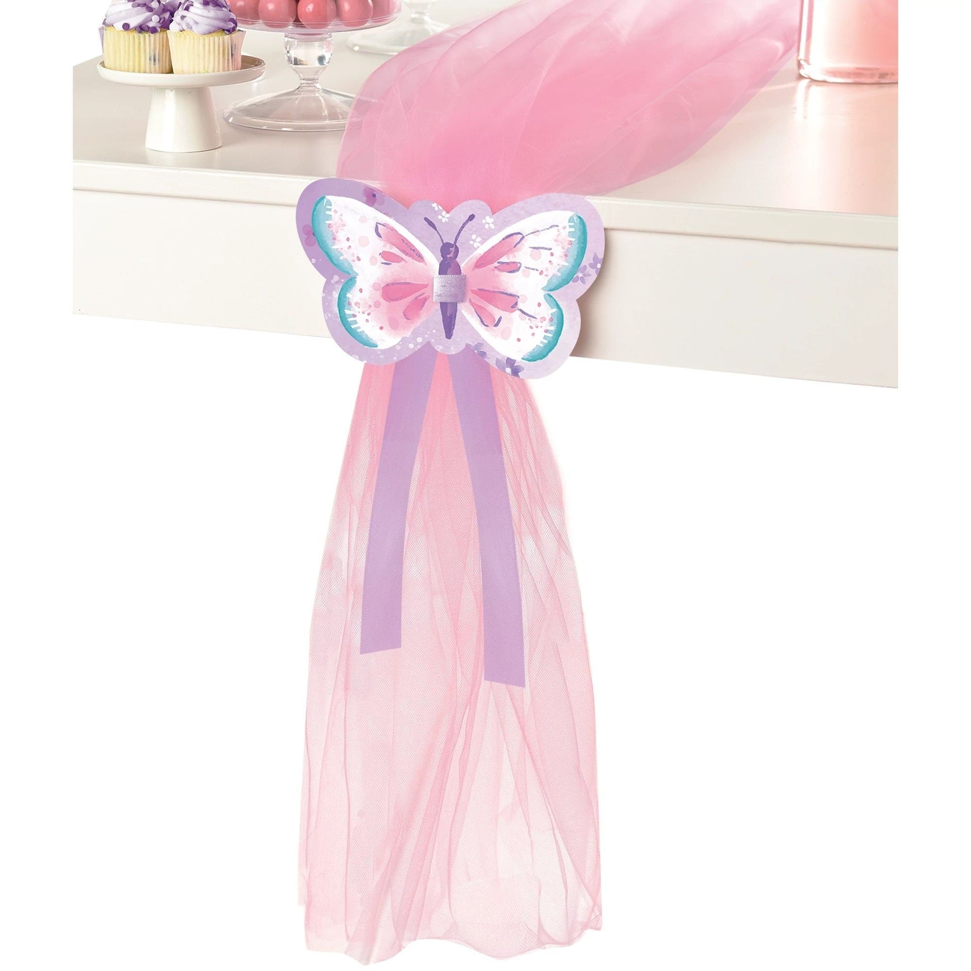 Tulle Butterfly Party Table Runner - Stesha Party