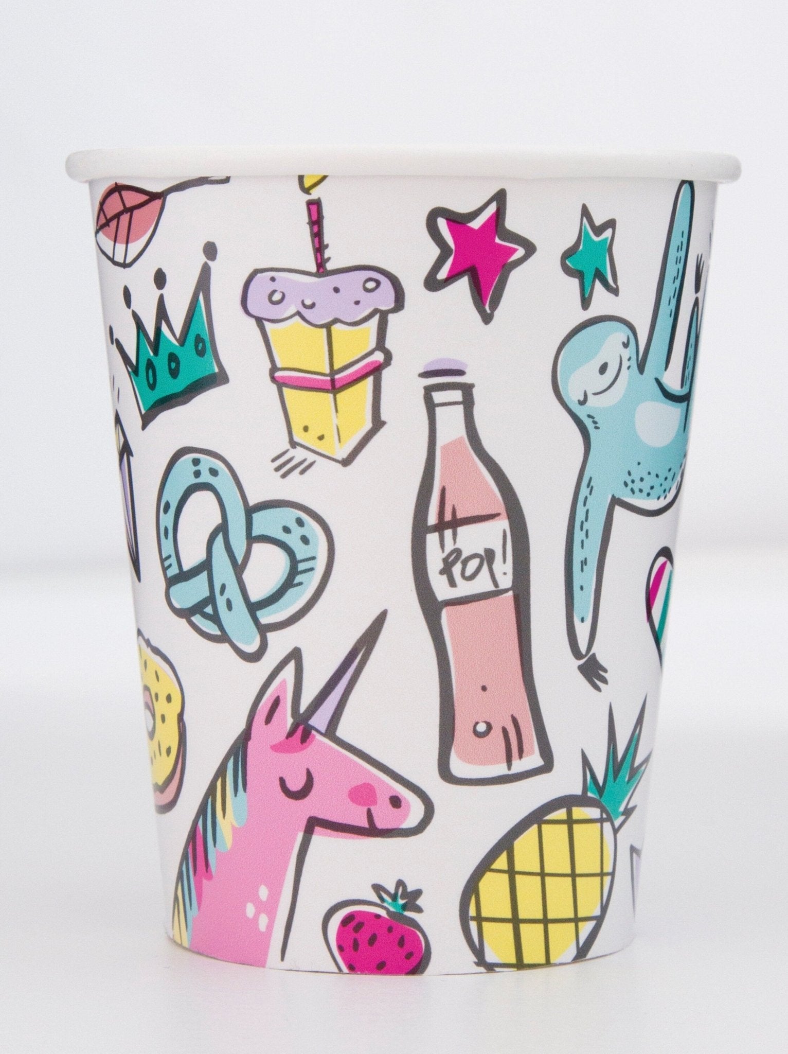 Tween Kawaii Birthday Cups - Stesha Party