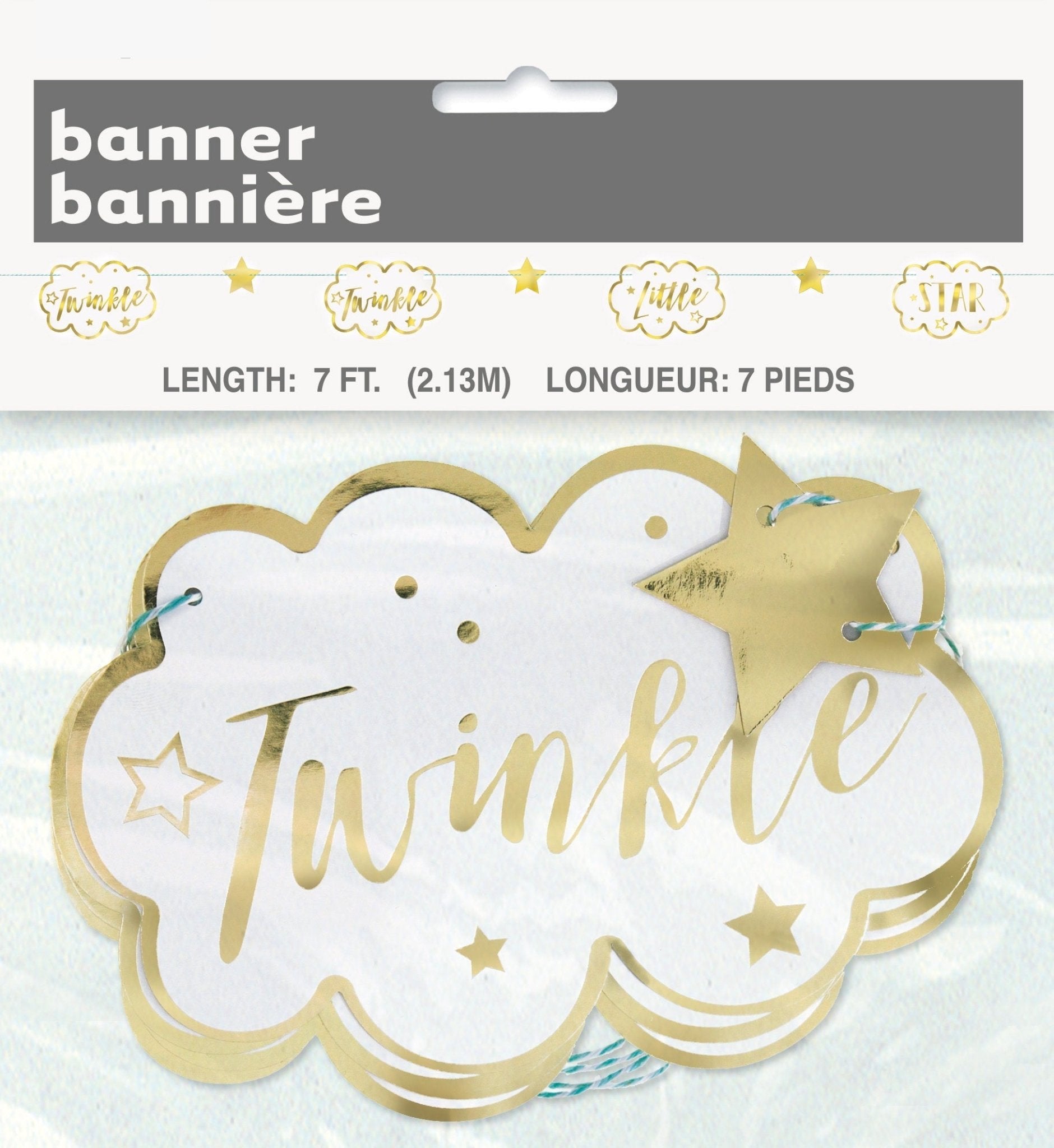 Twinkle Twinkle Little Star Banner - Stesha Party