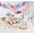 Unicorn "Baby Shower" Pink and Purple Banner - Stesha Party