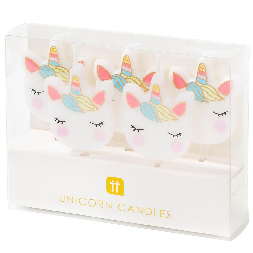 Unicorn Candle Set - Stesha Party