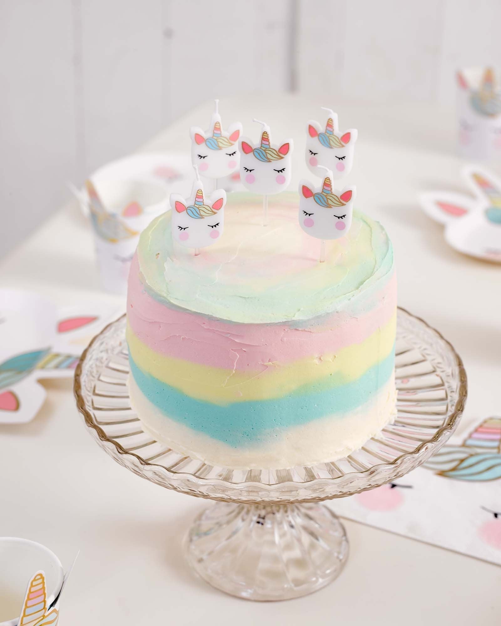 Unicorn Candle Set - Stesha Party