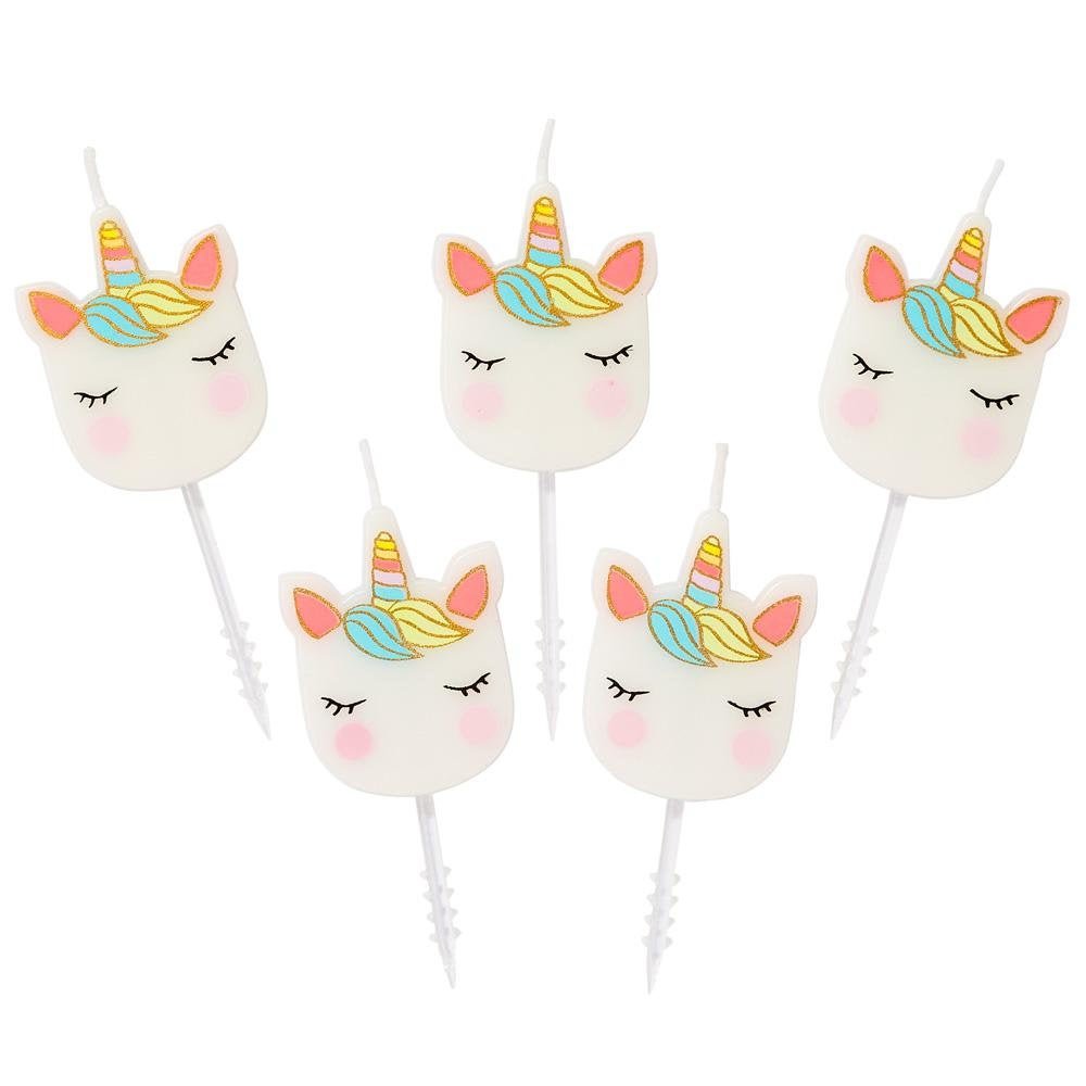 Unicorn Candle Set - Stesha Party