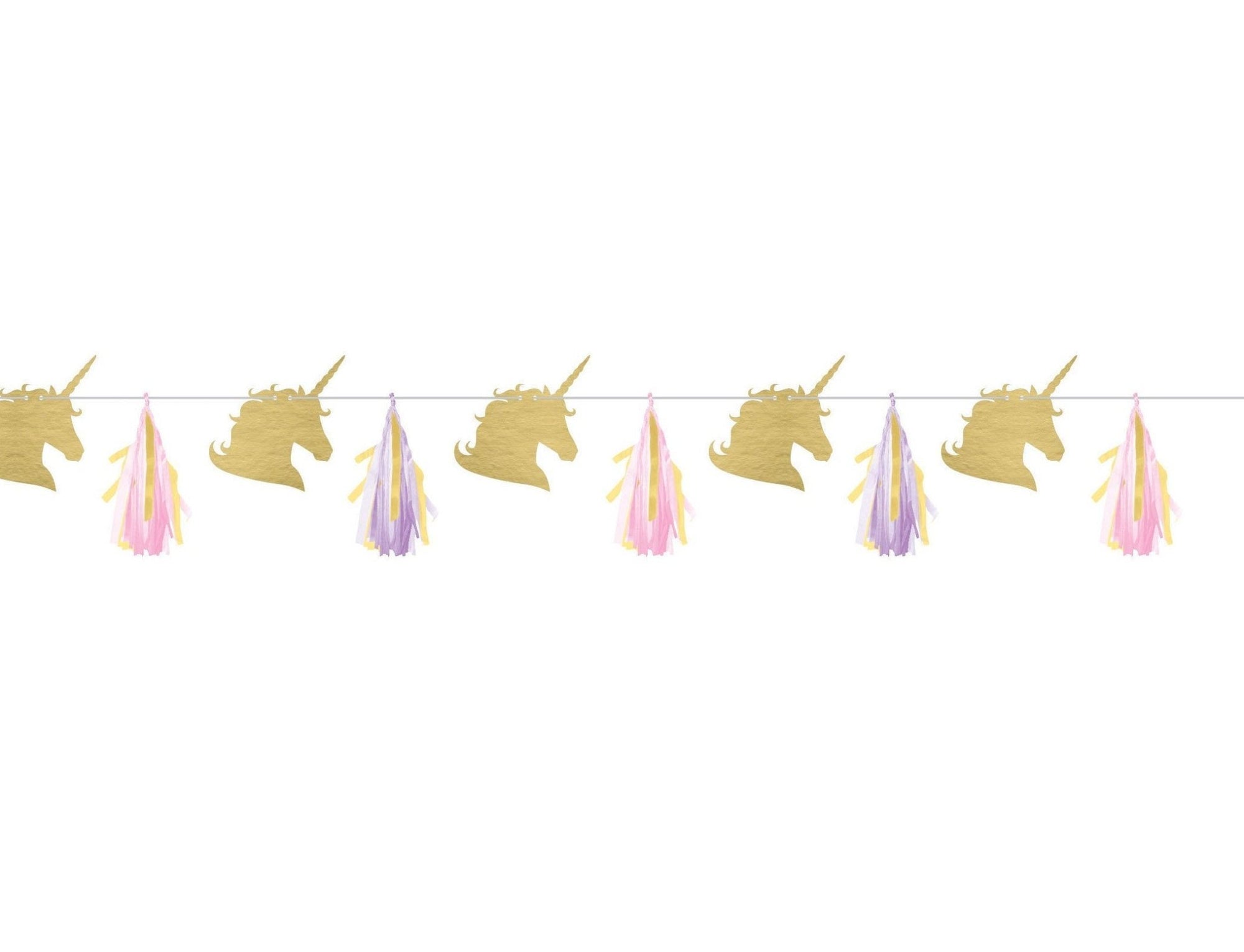 Unicorn Tassel Banner - Stesha Party