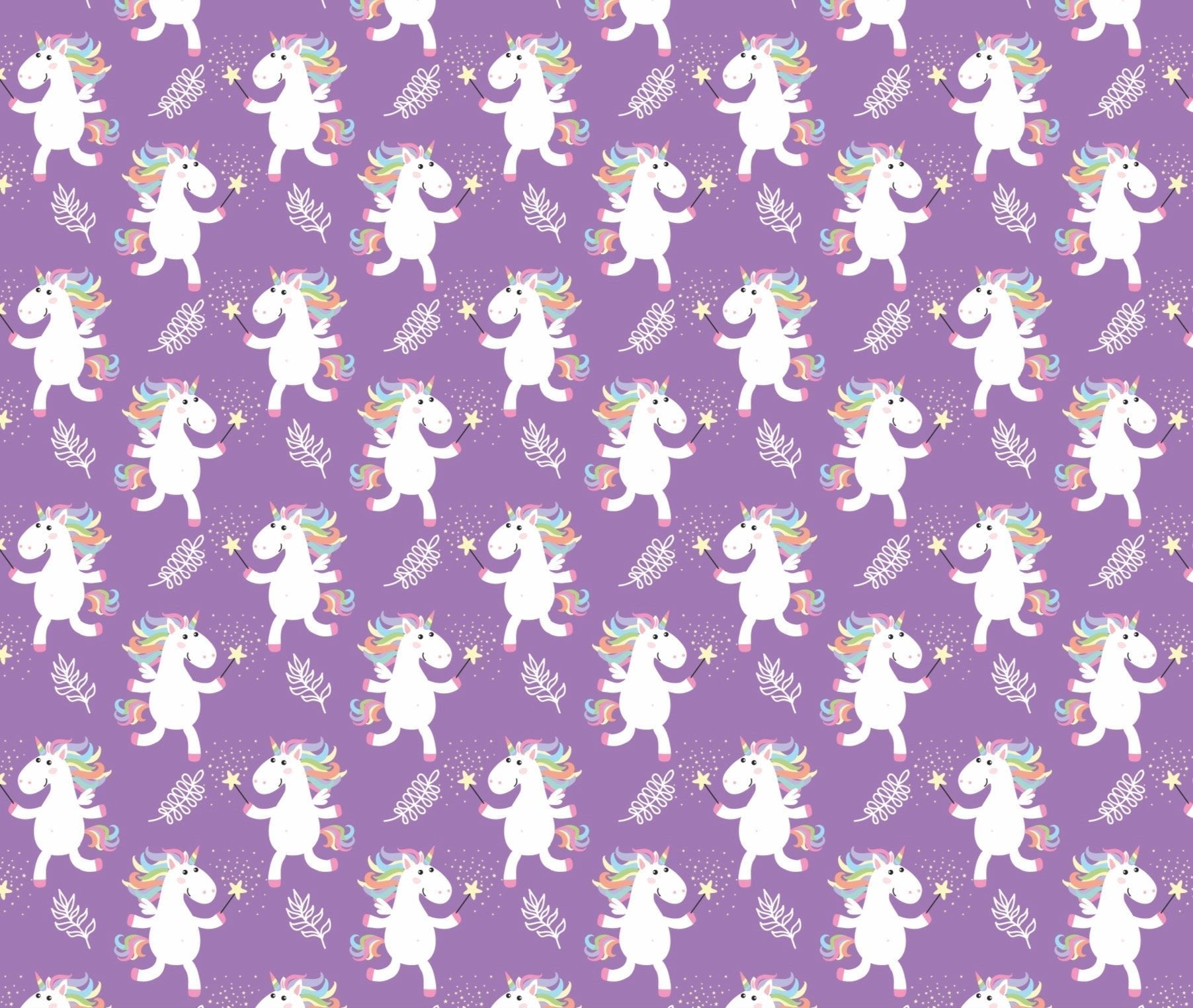Lilac Cow Print Birthday Wrapping Paper