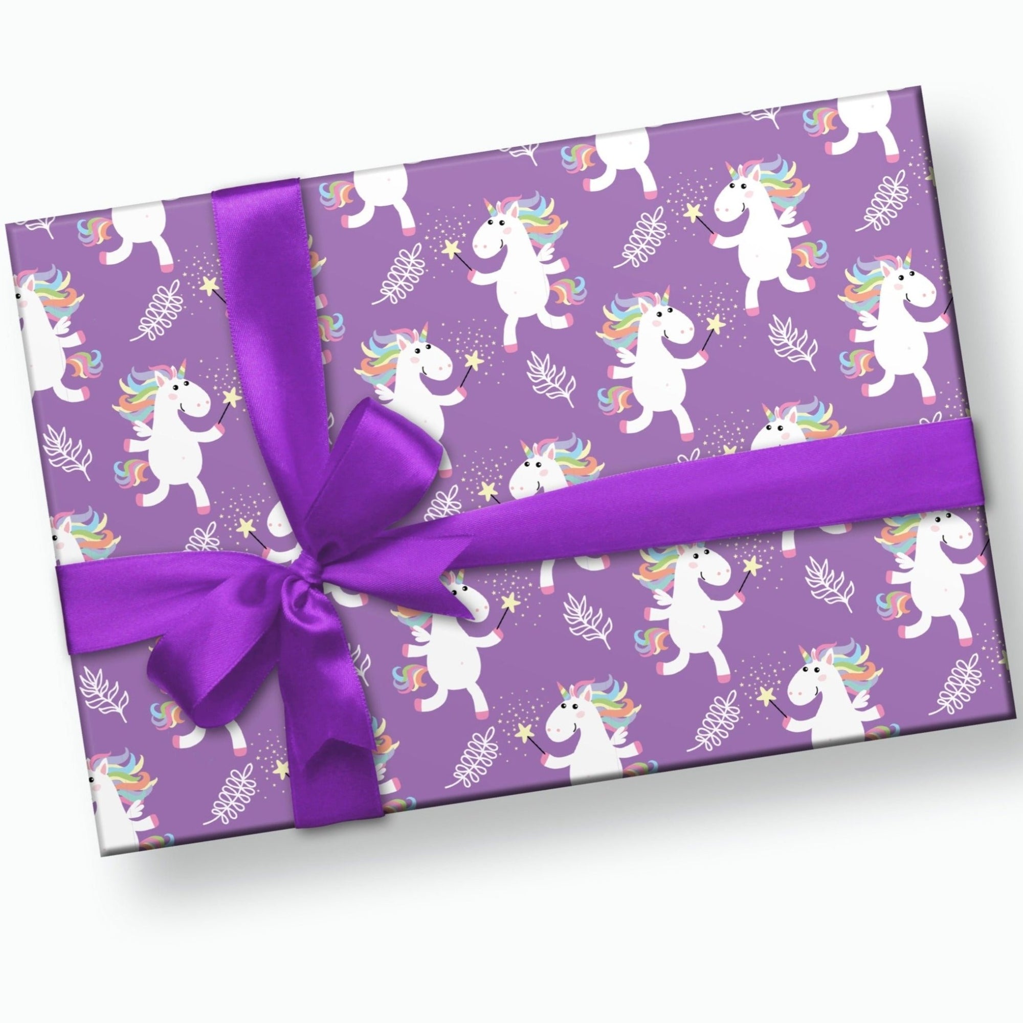 Unicorn Wrapping Paper - Stesha Party