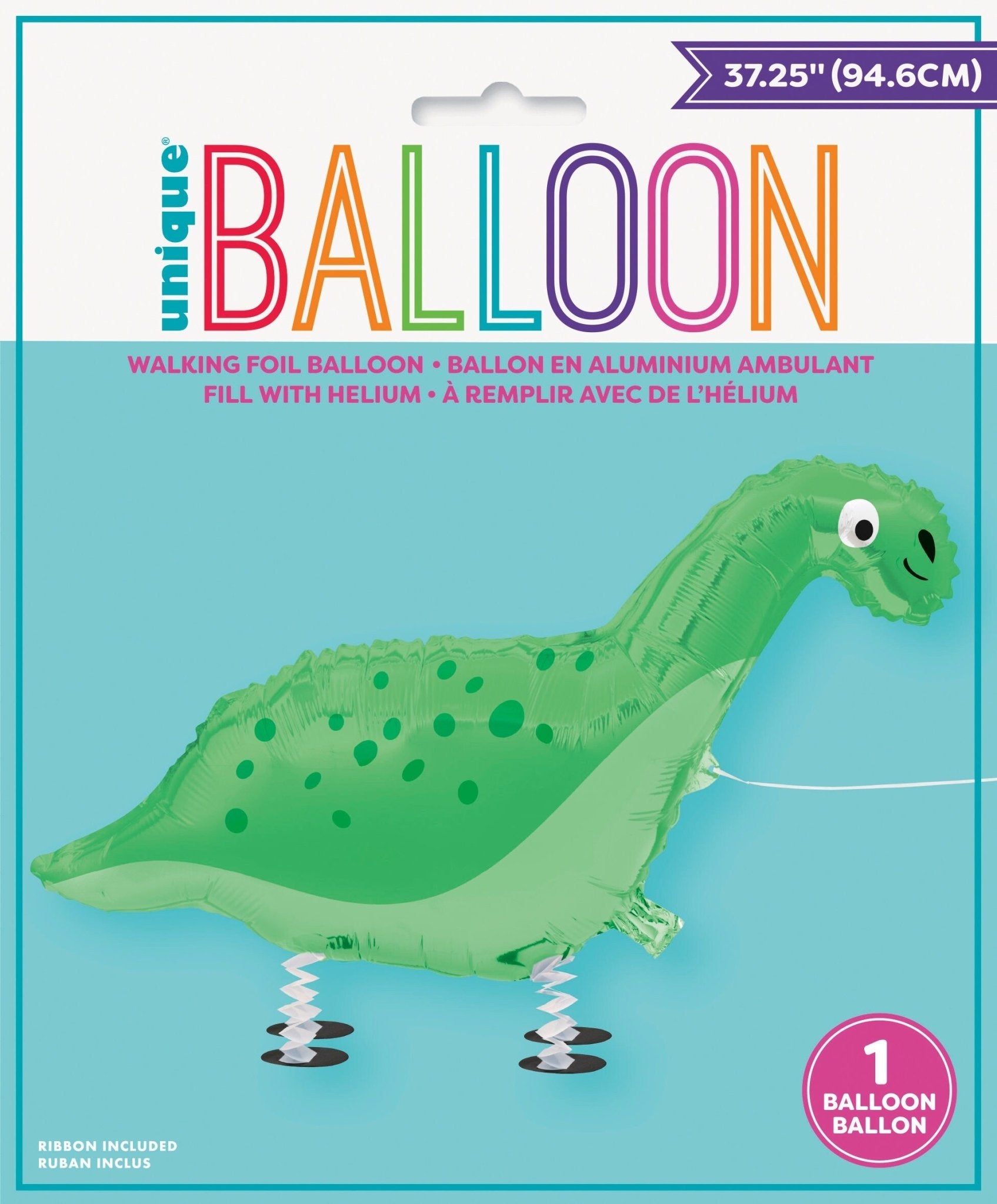 Walking Dinosaur Balloon Brachiosaurus - Stesha Party