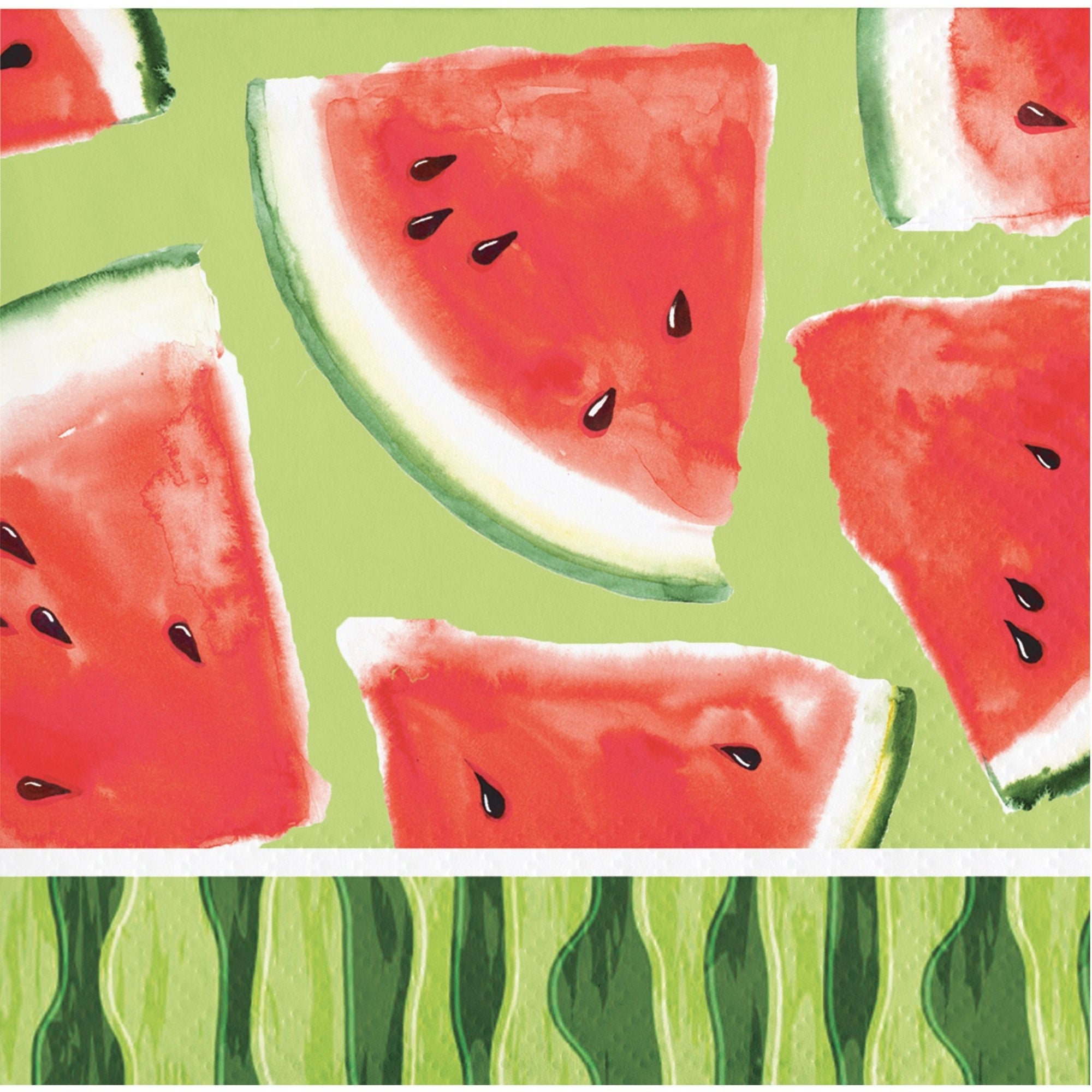 Watermelon Pattern Napkins - Stesha Party