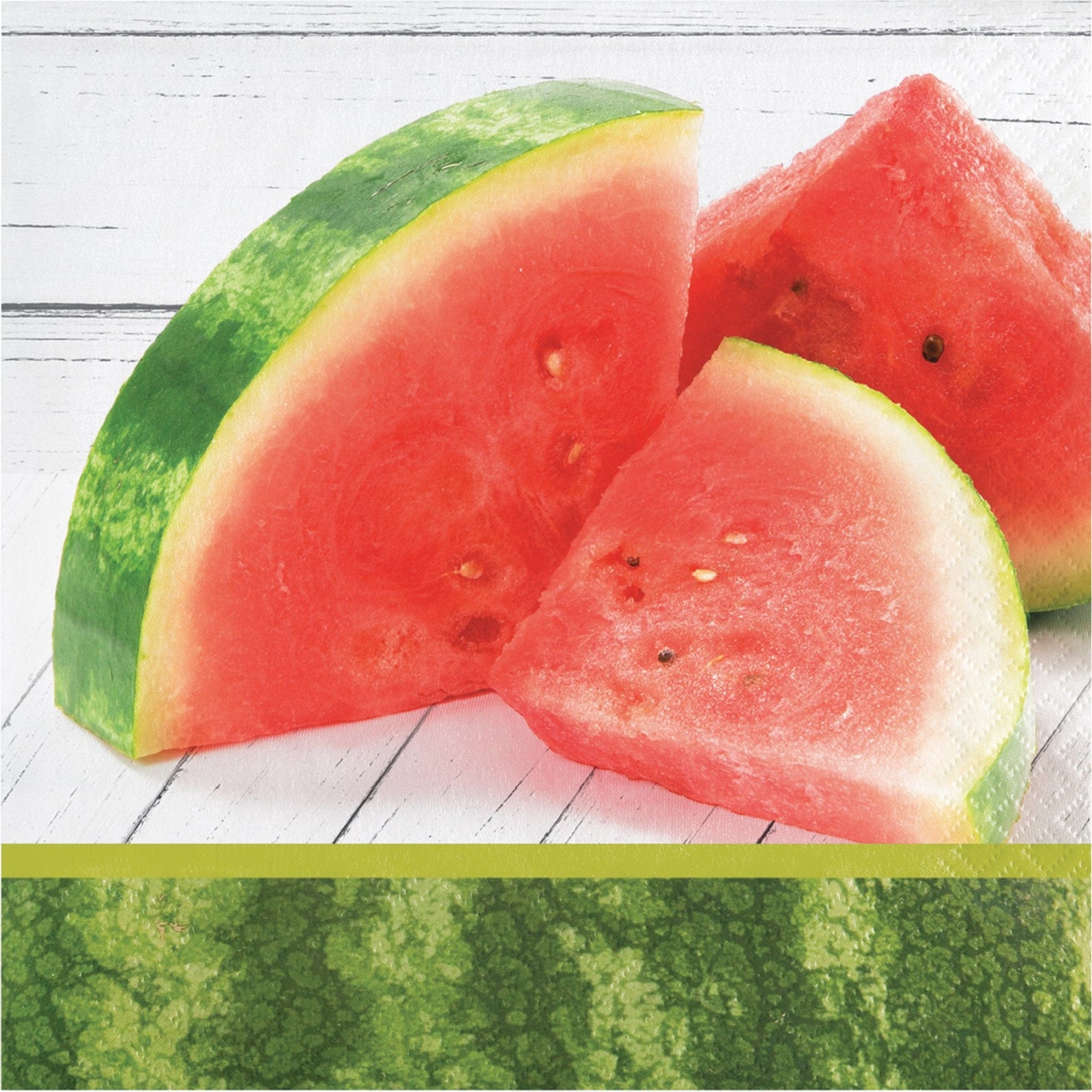 Watermelon Slice Napkins - Stesha Party