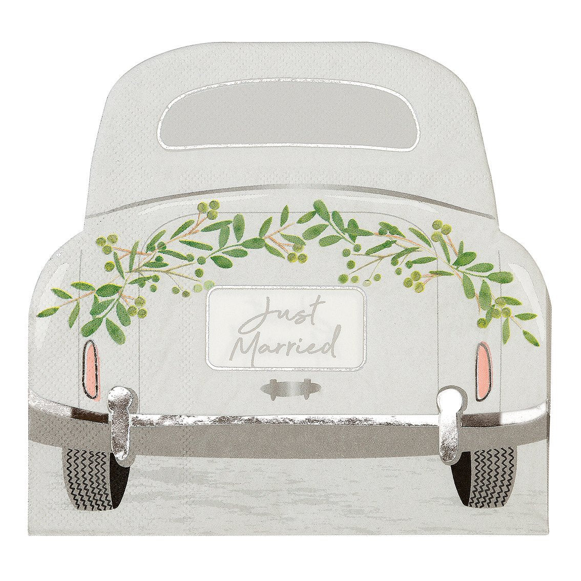 Wedding Car Shaped Napkins - Stesha Party