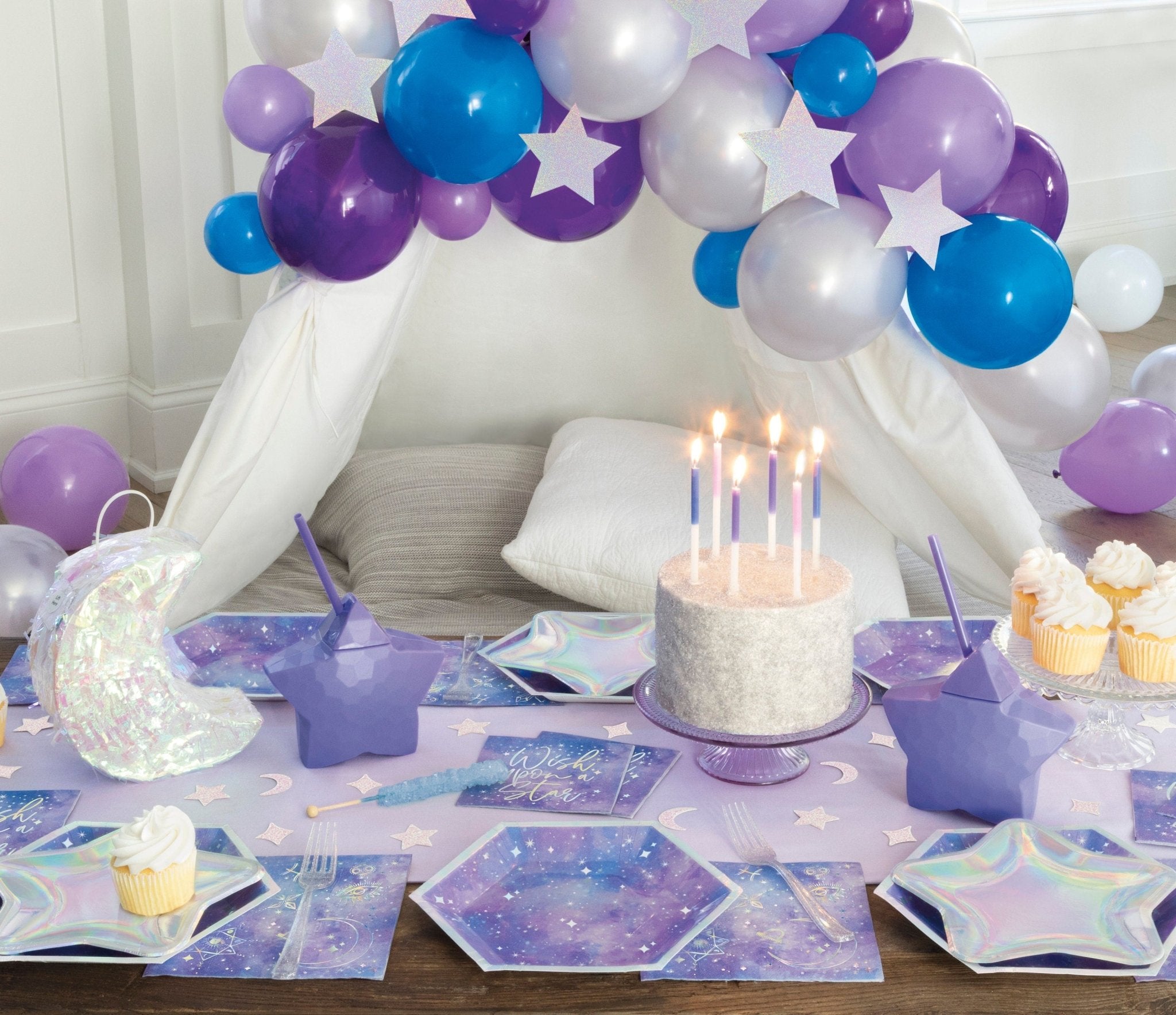 Pastel Tie Dye Luncheon Napkins - Stesha Party - birthday, birthday girl,  girl birthday