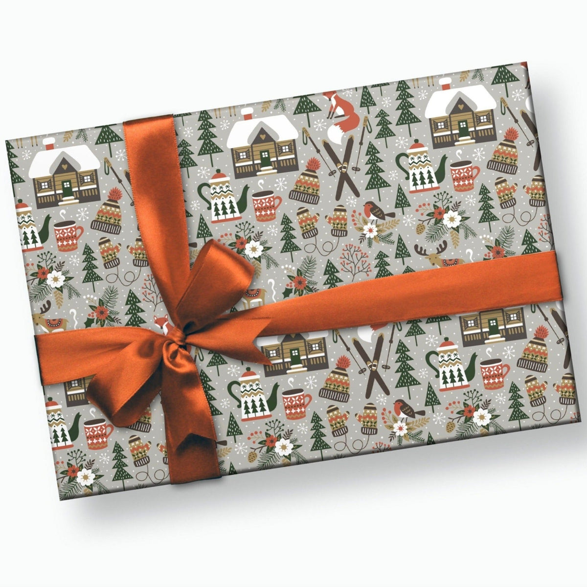 Woodland Holiday Gift Wrap - Stesha Party