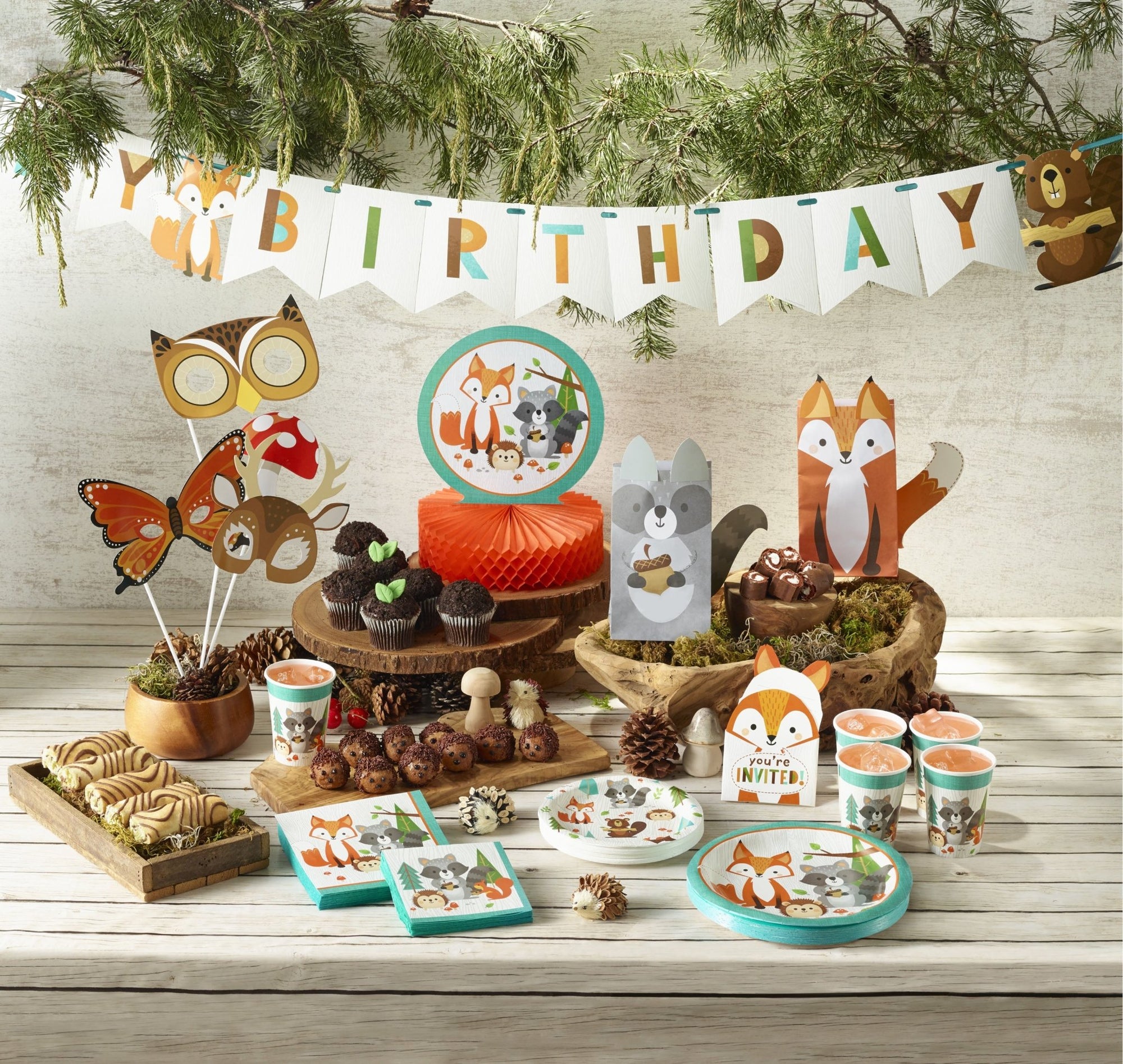 Woodland Party Pack Set - Stesha Party