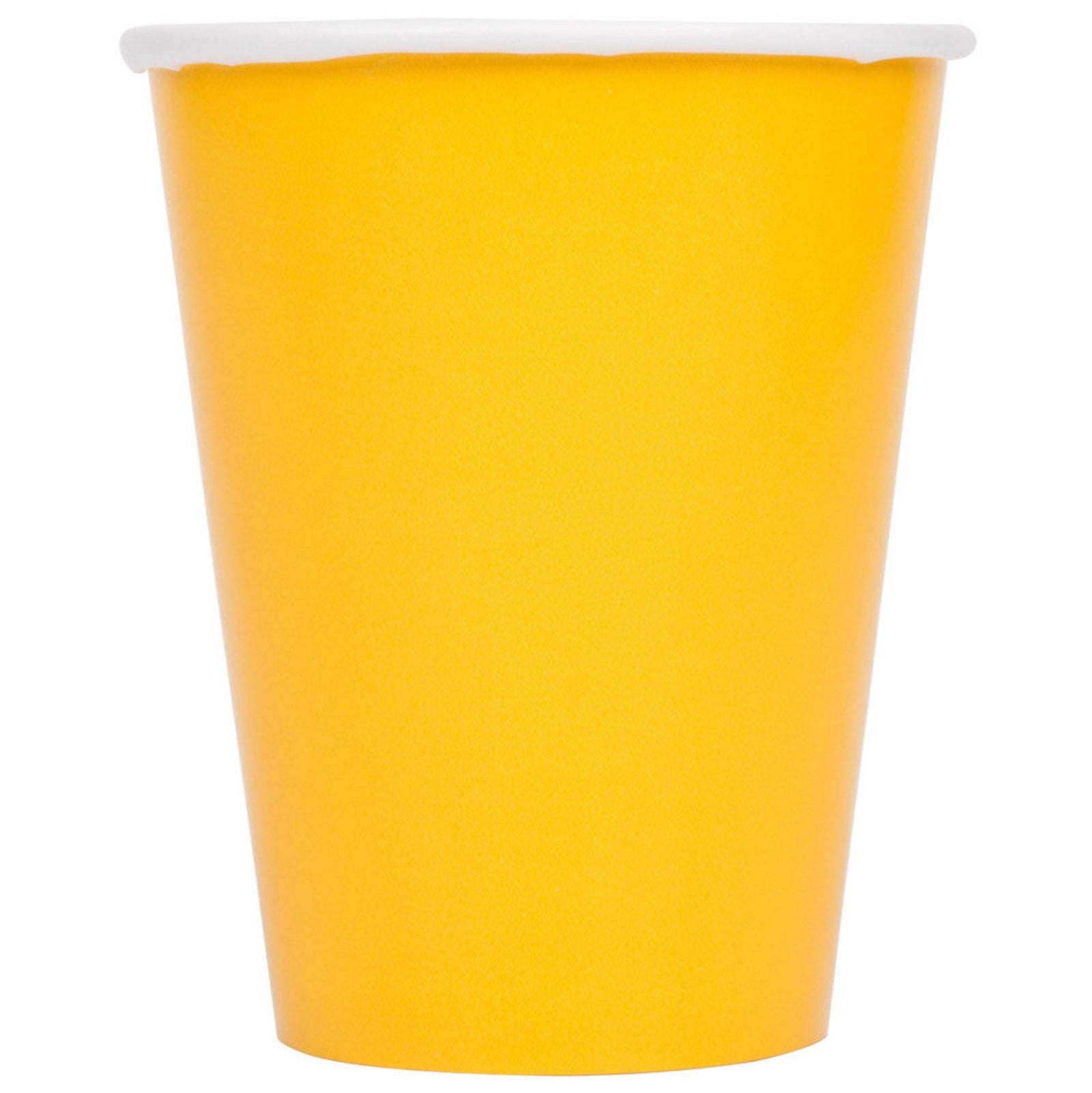 Yellow 9oz Paper Cups - Stesha Party