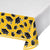 Yellow & Black Graduation Cap Party Tablecloth - Stesha Party