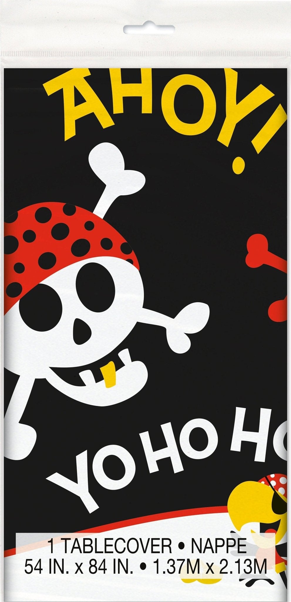 Yo Ho Ho Ahoy Pirate Party Tablecloth - Stesha Party