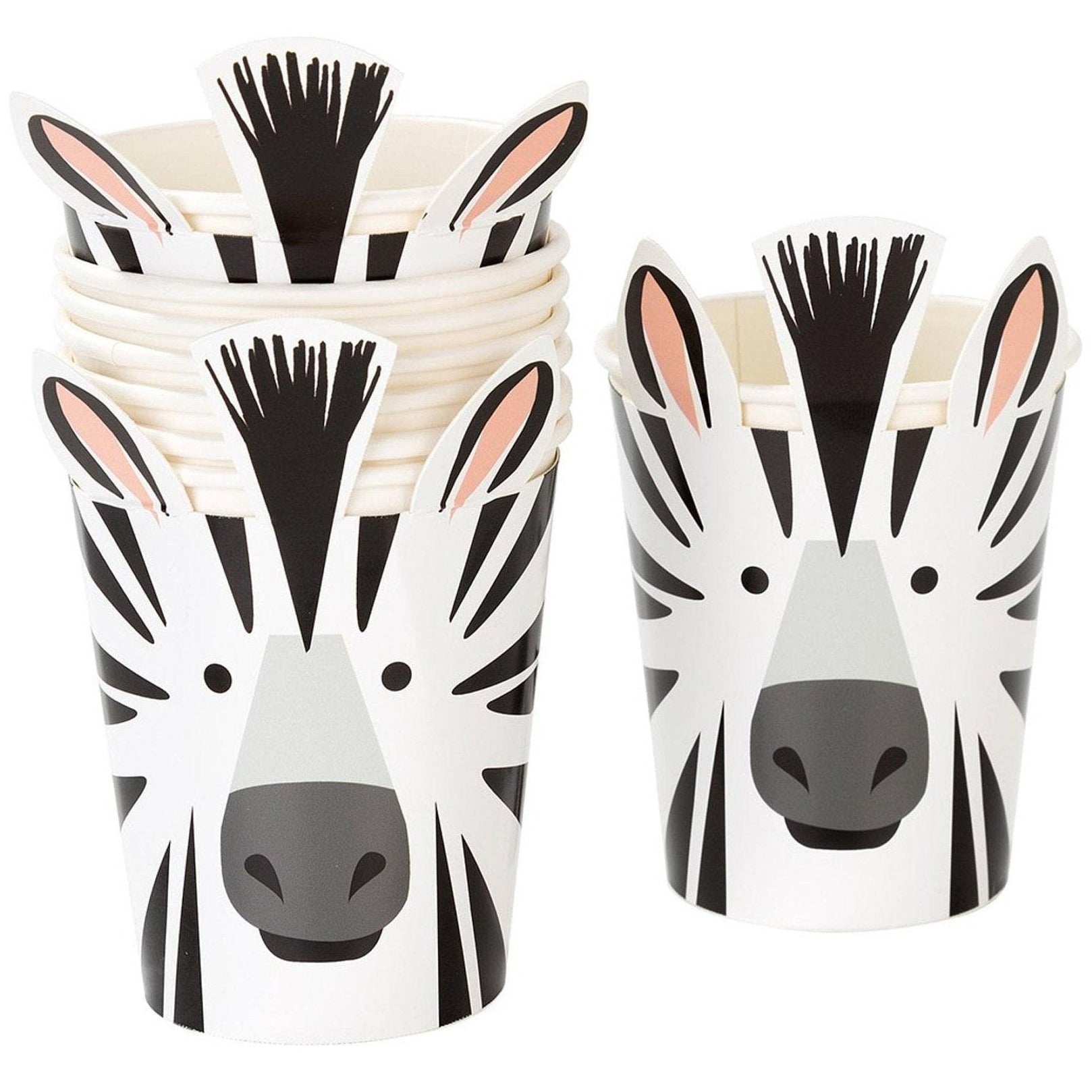 Zebra Party Cups - Stesha Party