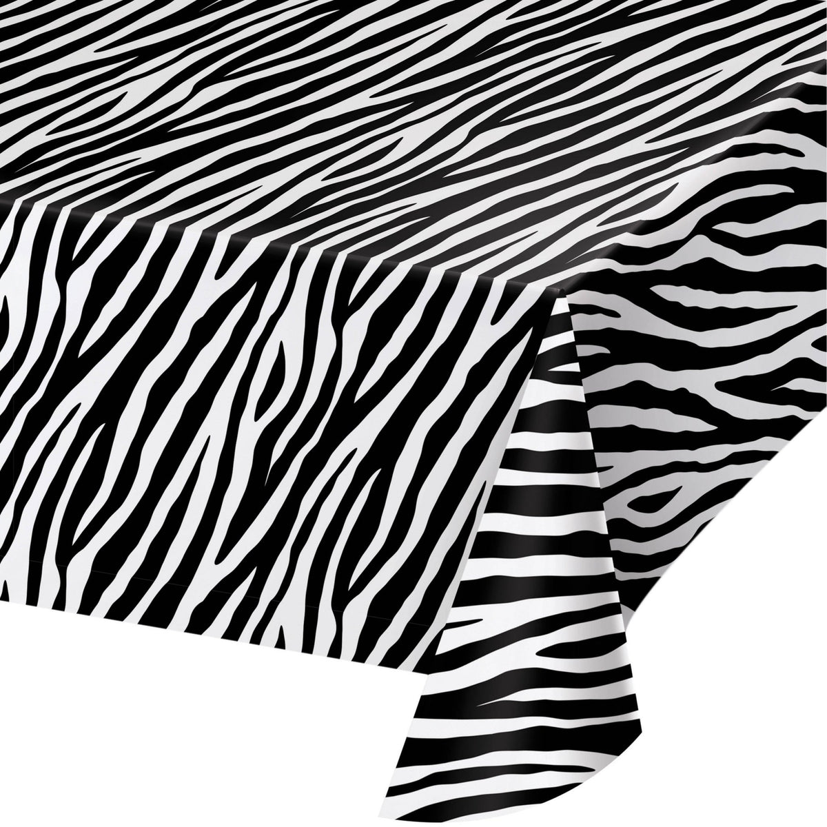 Zebra Tablecloth - Stesha Party